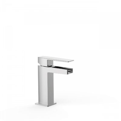 Mitigeur lavabo slim exclusive 160 bec cascade ouvert